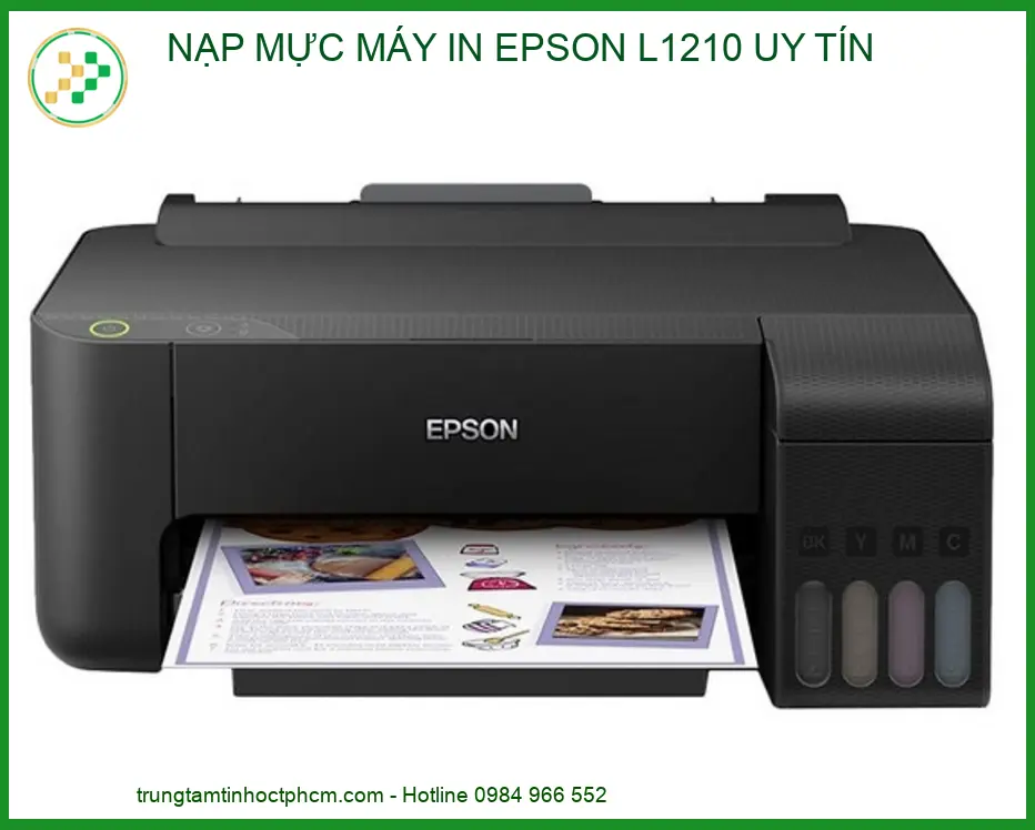 Nạp Mực Máy In Epson L1210 Uy Tín: Bí Quyết Tiết Kiệm & Độ Bền Cao