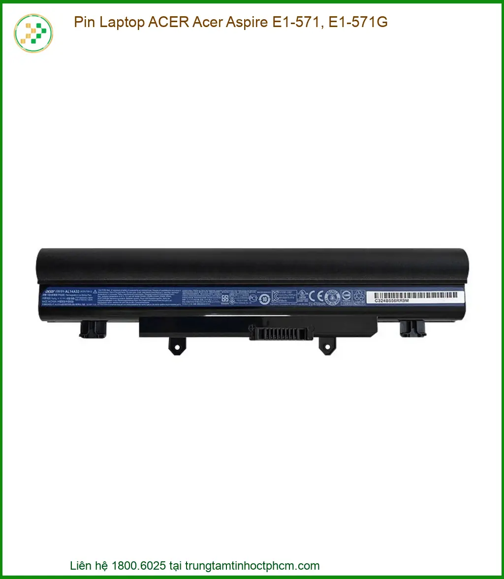 Pin laptop chai phồng làm gián đoạn công việc? Thay ngay pin Acer Aspire E1-571 zin chính hãng, lấy liền chỉ sau 15 phút