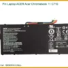 Pin Laptop Acer Acer Chromebook 11 C710 Chính Hãng - Trung Tâm Thay Thế Lấy Liền