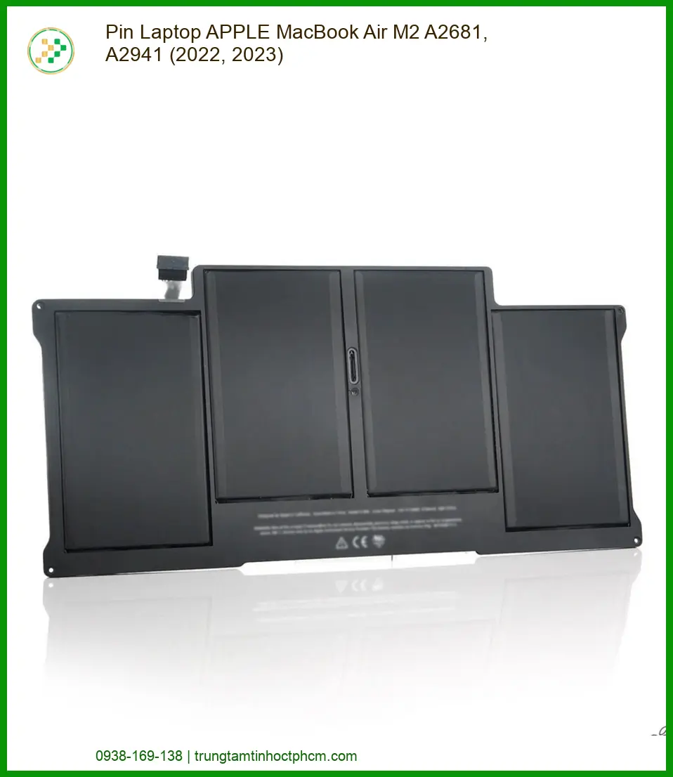 Khôi phục năng lượng cho MacBook Air M2 của bạn chỉ trong 60 phút với pin Zin chính hãng tại Trường Thịnh.
