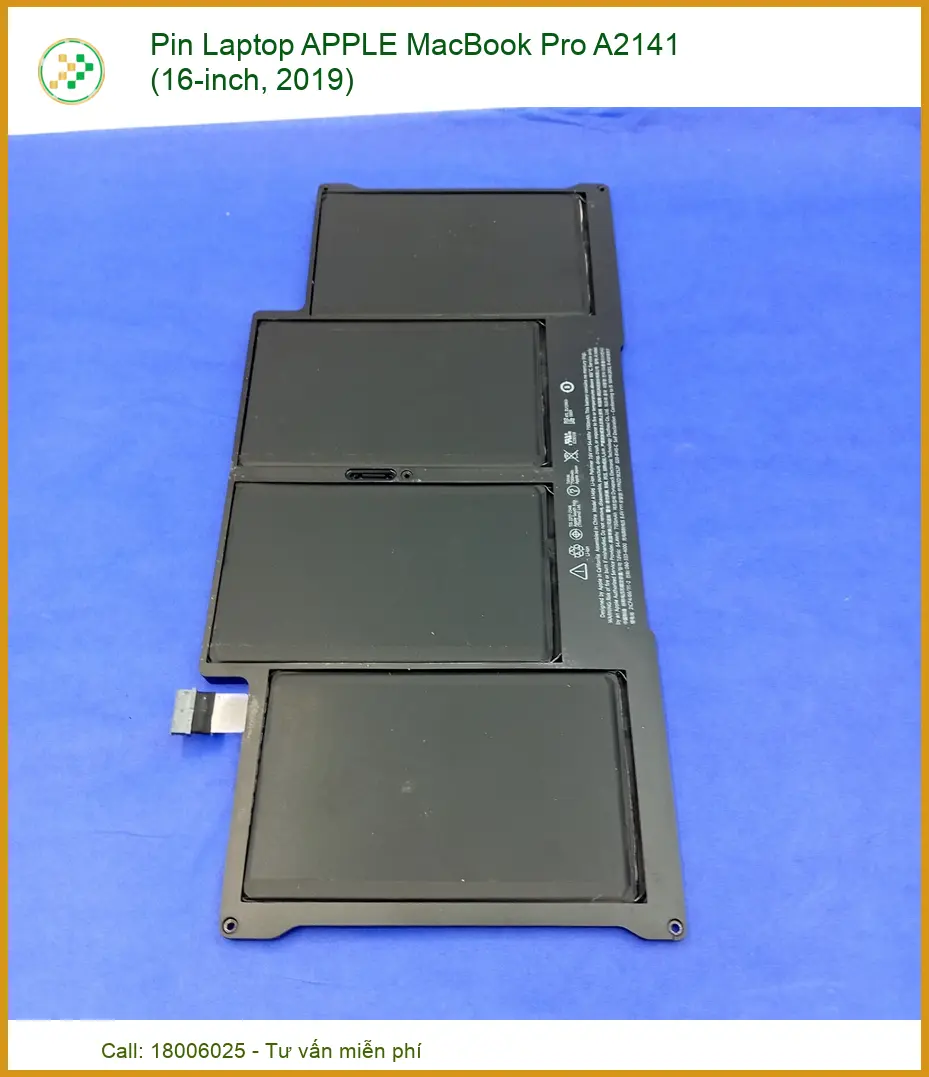 Pin Laptop Apple Macbook Pro A2141 (16-inch, 2019) Zin - Thay Thế Uy Tín Tphcm