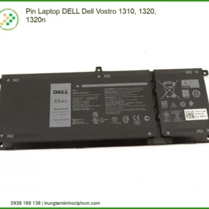 Pin Laptop Dell Dell Vostro 1310, 1320, 1320n Zin Chính Hãng - Thay Lấy Liền Tại Tphcm