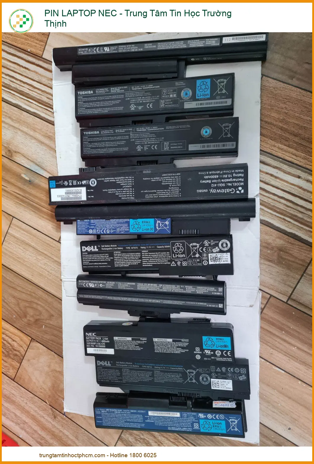 Giải Pháp Sửa Chữa Và Khắc Phục Lỗi Pin Laptop Nec Chuyên Nghiệp