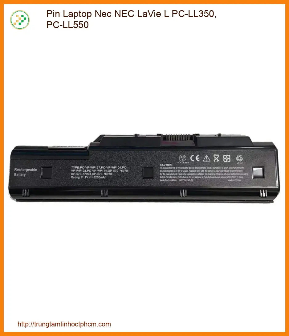 Thay Pin Laptop Nec Lavie L Pc-ll350, Pc-ll550 Chính Hãng – Lấy Liền Tại Chỗ