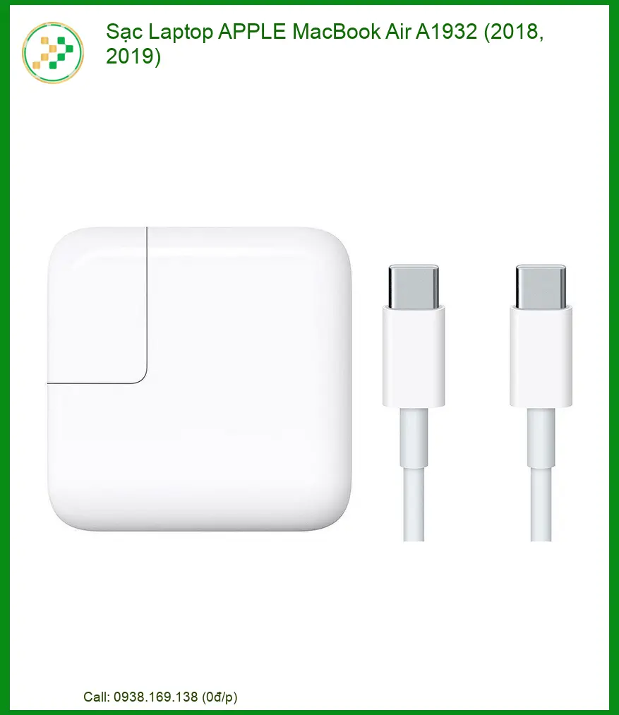 Giải pháp cấp nguồn ổn định, bảo vệ pin tối đa cho MacBook Air 2018-2019 của bạn.