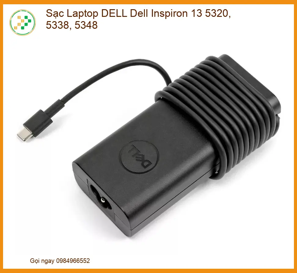 Sạc Dell chuẩn zin cho Inspiron 13 - Năng lượng ổn định, bảo vệ pin tối ưu!