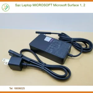 Sạc Laptop Microsoft Microsoft Surface 1, 2 Chính Hãng - Thay Thế, Sửa Chữa Lấy Liền Tại Tphcm
