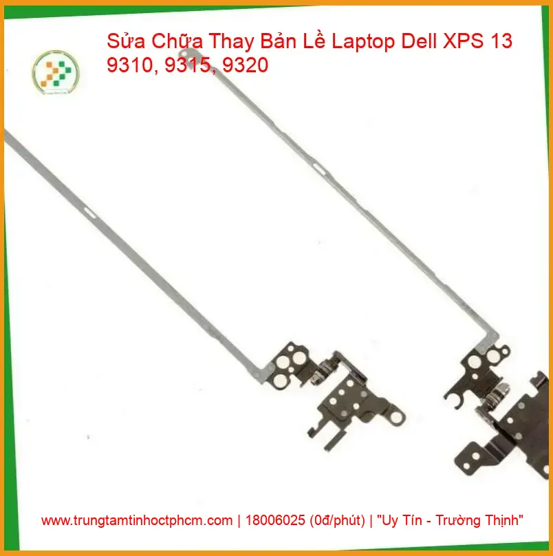 Thay Bản Lề Laptop Dell XPS 13 9310, 9315, 9320 Chính Hãng - Sửa Gãy Trụ, Mở Nặng, Lệch Màn giá rẻ
