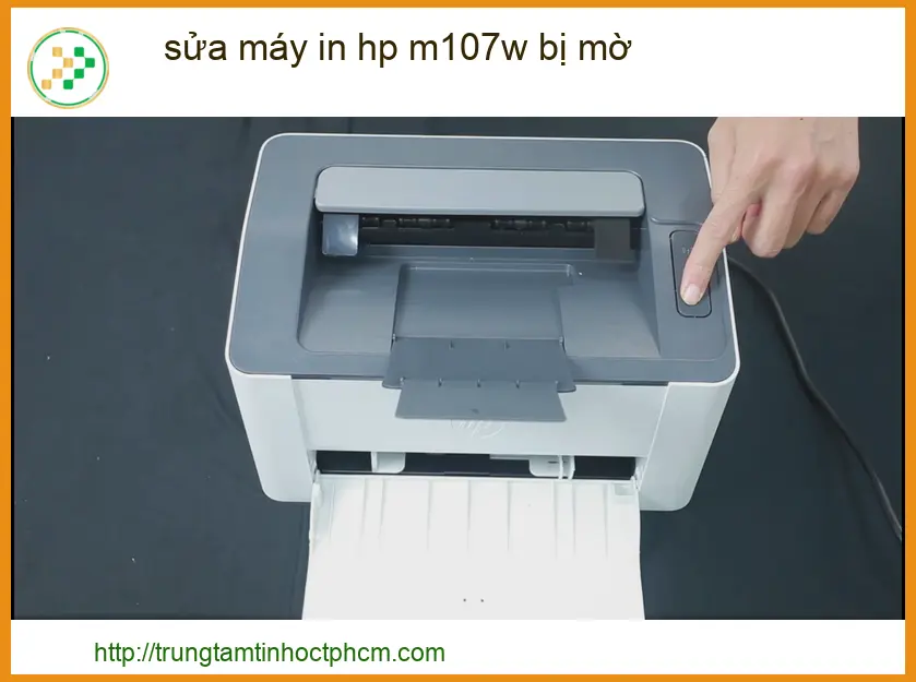 Dịch vụ sửa máy in HP M107w bị mờ bản in: Khắc phục tận nơi uy tín