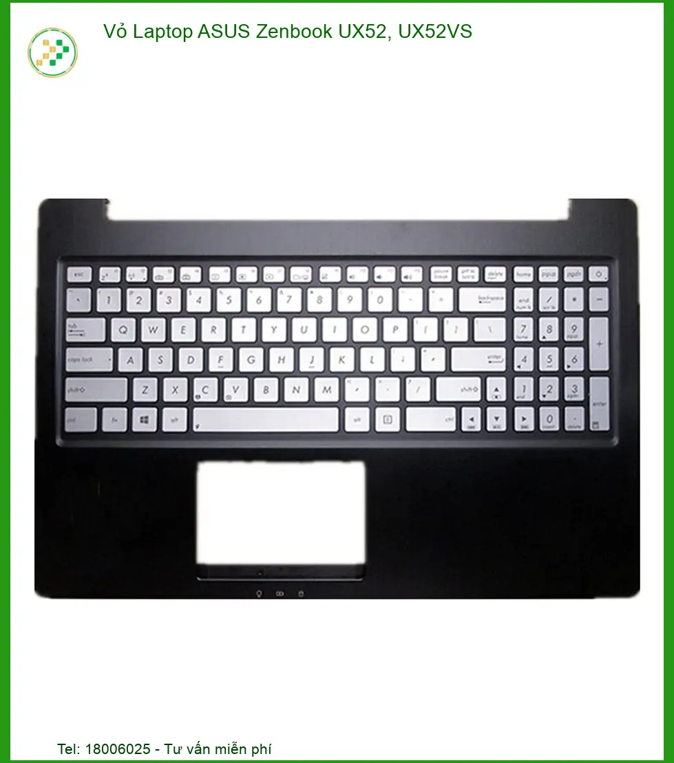 Vỏ Laptop Asus Zenbook Ux52, Ux52vs Chính Hãng - Thay Thế Uy Tín Tphcm