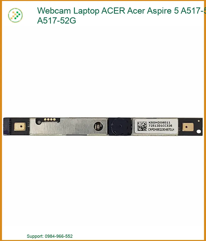 Thay Webcam Laptop Acer Acer Aspire 5 A517-52, A517-52g Zin Chính Hãng - Lấy Liền Tại Tphcm