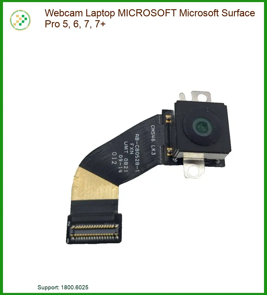 Thay Webcam Laptop Microsoft Surface Pro 5, 6, 7, 7+ Chính Hãng, Lấy Liền Tại Tphcm
