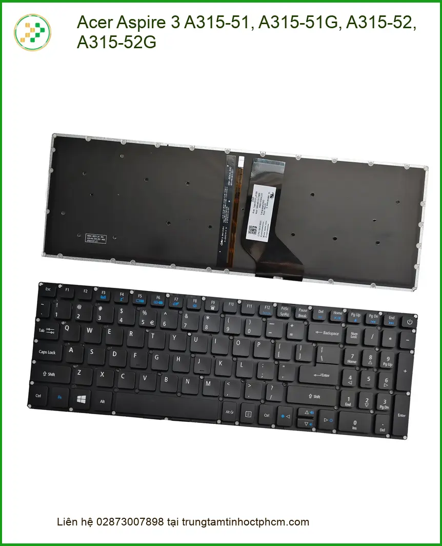 Bàn phím Laptop ACER - Thay Nhanh TPHCM | Cửa Hàng Uy Tín Gần Đây