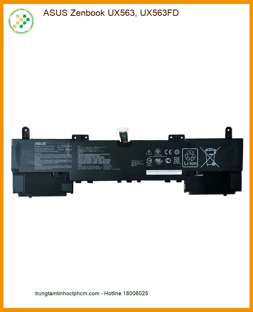 Pin Laptop ASUS Zenbook UX563, UX563FD - Thay Pin Nhanh - Lấy Liền Tại Shop TPHCM