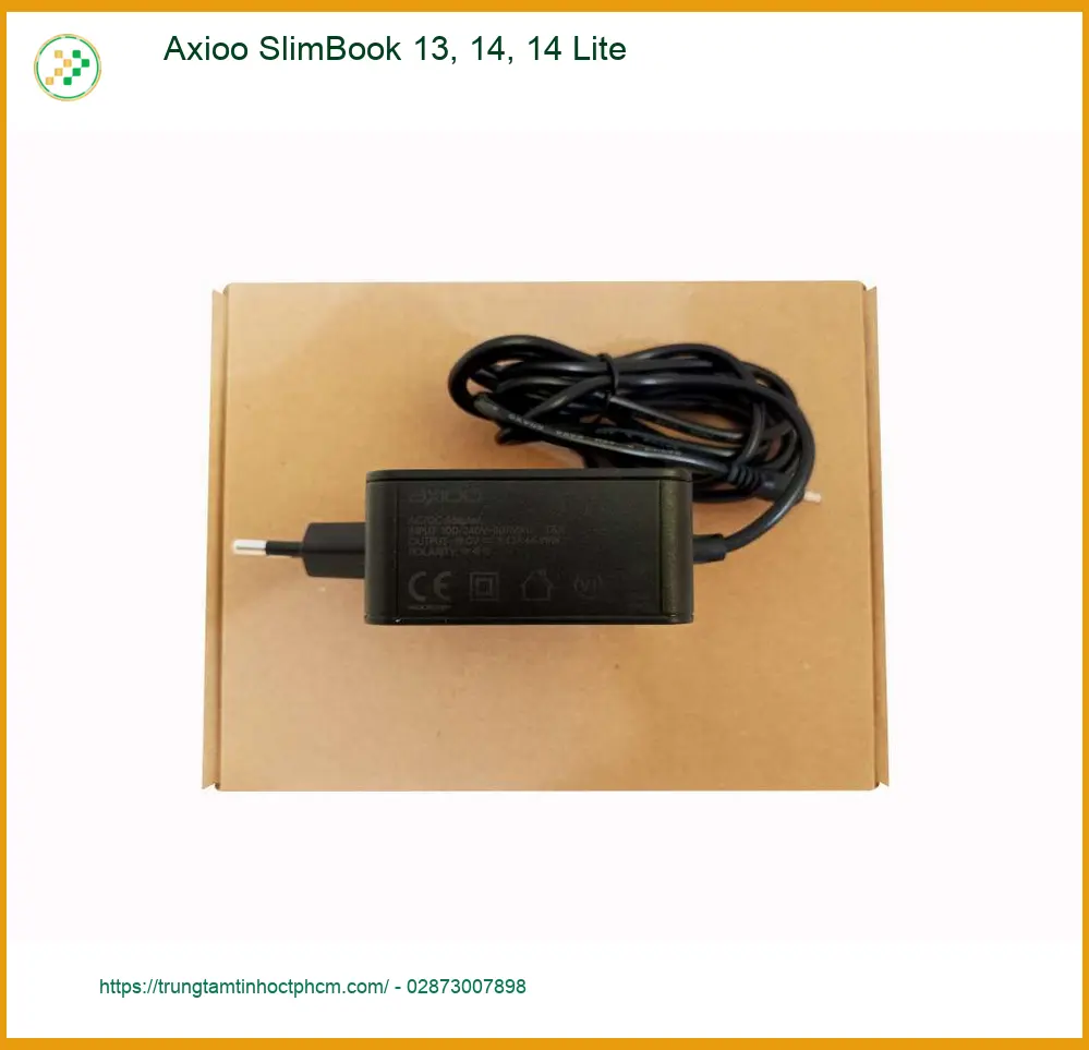Sạc Laptop Axioo SlimBook 13, 14, 14 Lite - Địa chỉ thay lấy liền TPHCM