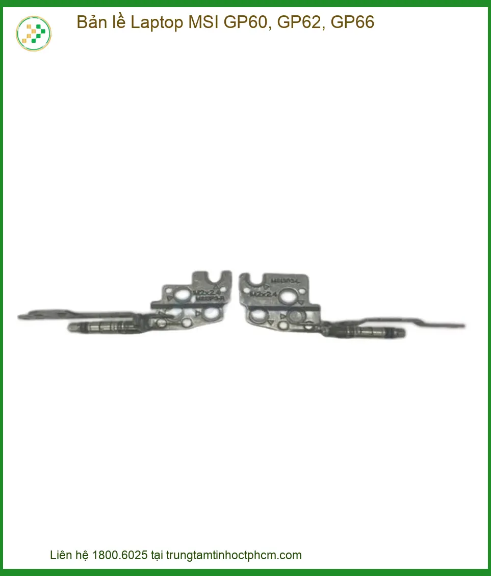 Bản Lề Laptop Msi Gp60, Gp62, Gp66 Zin Chính Hãng - Trung Tâm Thay Thế Lấy Liền Tphcm
