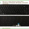 Bàn phím Laptop Samsung Galaxy Book NP750XDA, NP750XDB, NP750XDC, NP750XEE, NP750XED - Thay Thế, Sửa Chữa Uy Tín, Lấy Ngay