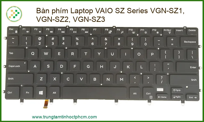 Bàn phím VAIO SZ Series VGN-SZ1 VGN-SZ2 VGN-SZ3 - Địa chỉ thay lấy liền TPHCM