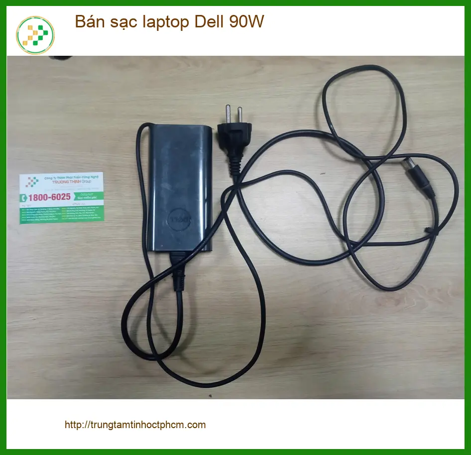 Chị Tuyết tìm chỗ bán sạc laptop Dell 90W Quận Bình Tân cực nhanh ảnh thực tế 1