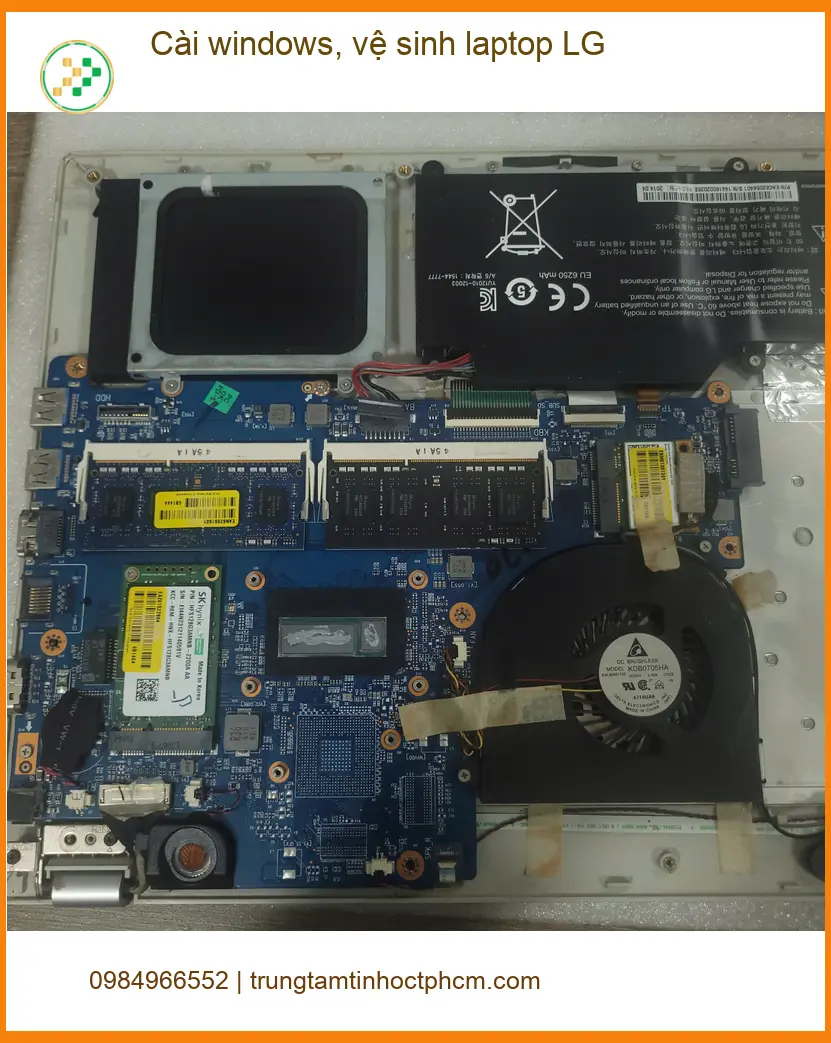 Dịch vụ cài Win, vệ sinh laptop LG Quận Tân Bình - Anh Khoa review