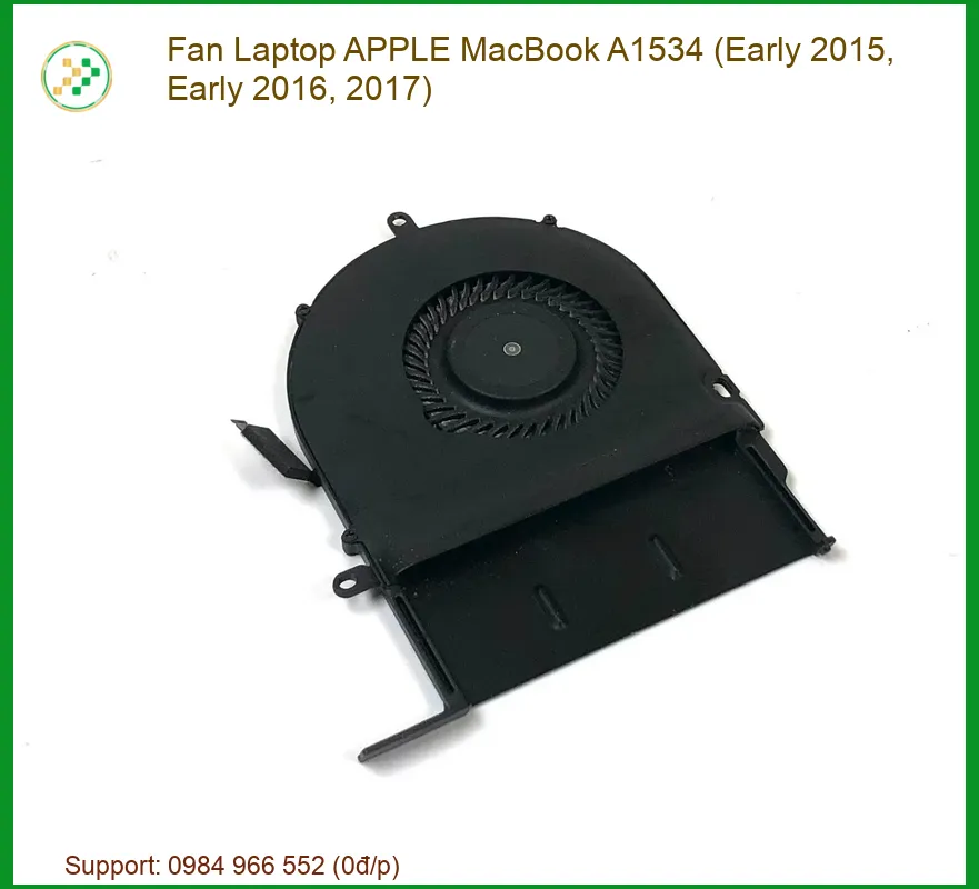 Quạt tản nhiệt Laptop APPLE MacBook A1534 - Dịch vụ thay lấy liền TPHCM