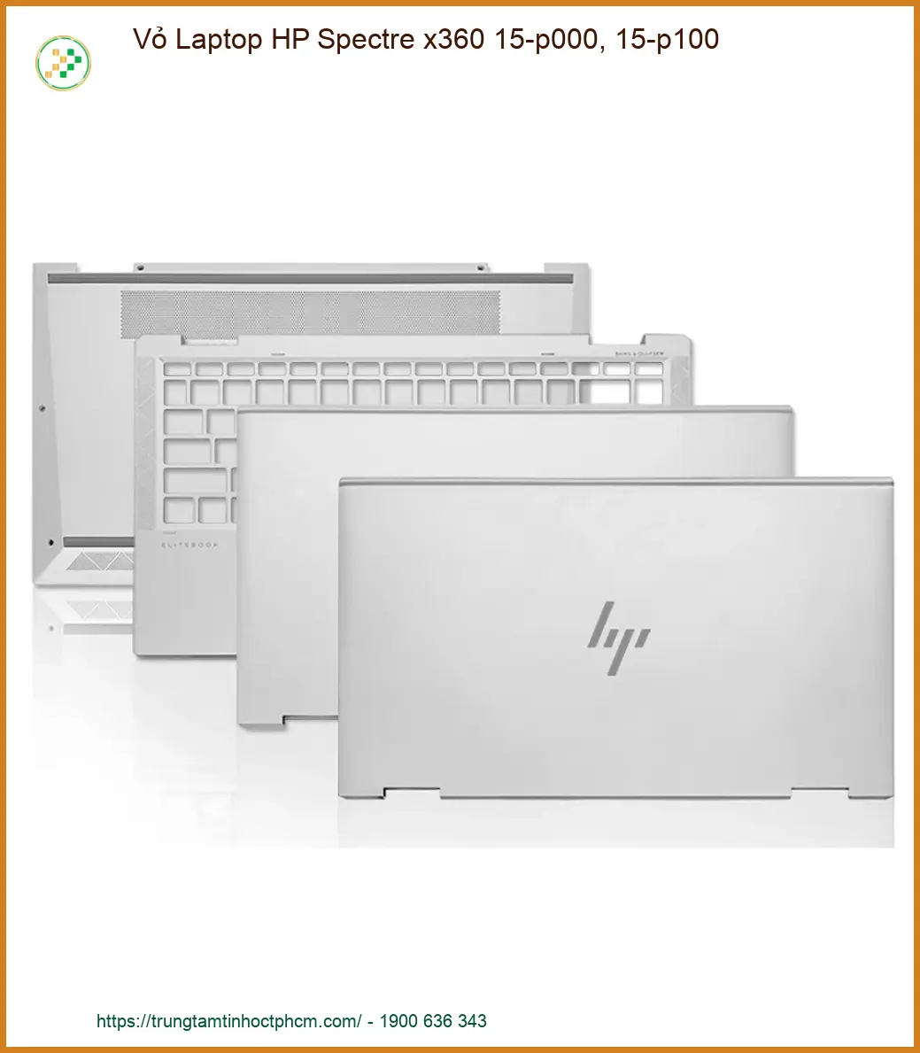 Vỏ Laptop HP Spectre x360 15-p000, 15-p100 - Địa chỉ thay lấy liền TPHCM