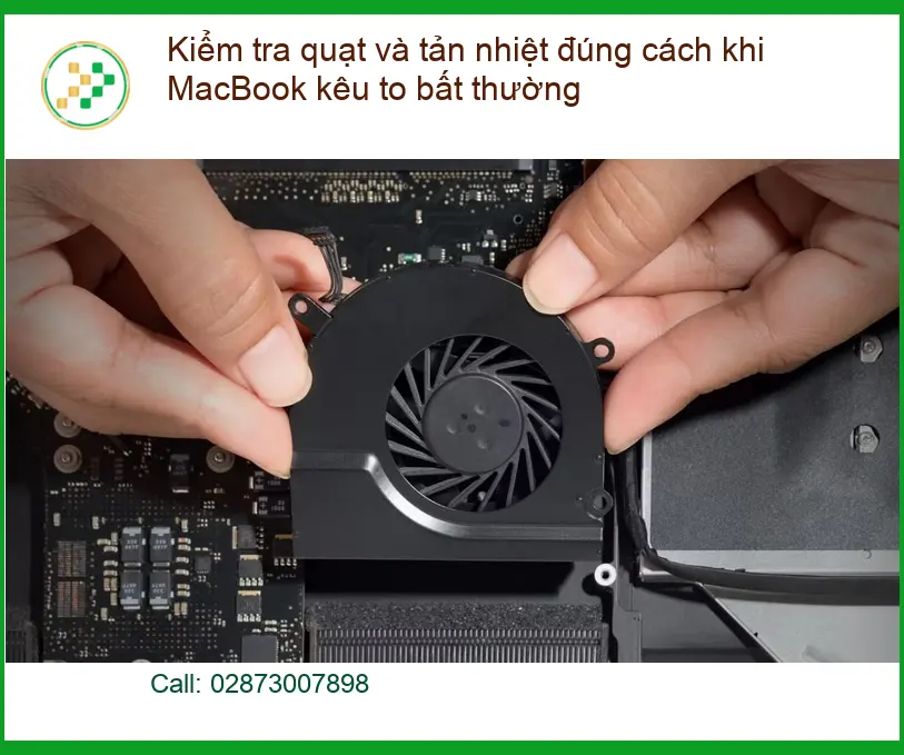 Kiểm tra quạt MacBook kêu to: Hướng dẫn chi tiết | Trung Tâm Tin Học