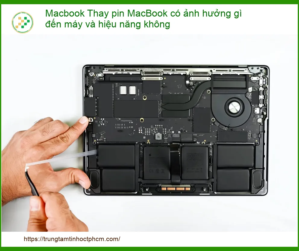 Giải Mã: Thay Pin MacBook Có Ảnh Hưởng Gì Đến Máy Và Hiệu Năng Không? Chuyên Gia Tiết Lộ Sự Thật!