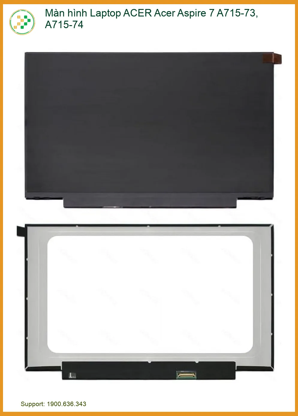 Màn hình Laptop ACER Acer Aspire 7 A715-73, A715-74 - Thay Lấy Liền, Giá Tốt, Bảo Hành Dài
