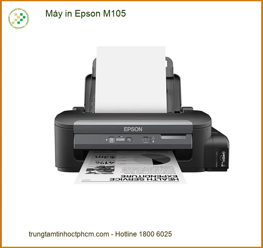 Máy in Epson M105 - Nạp mực tận nơi | Sửa máy in TPHCM uy tín