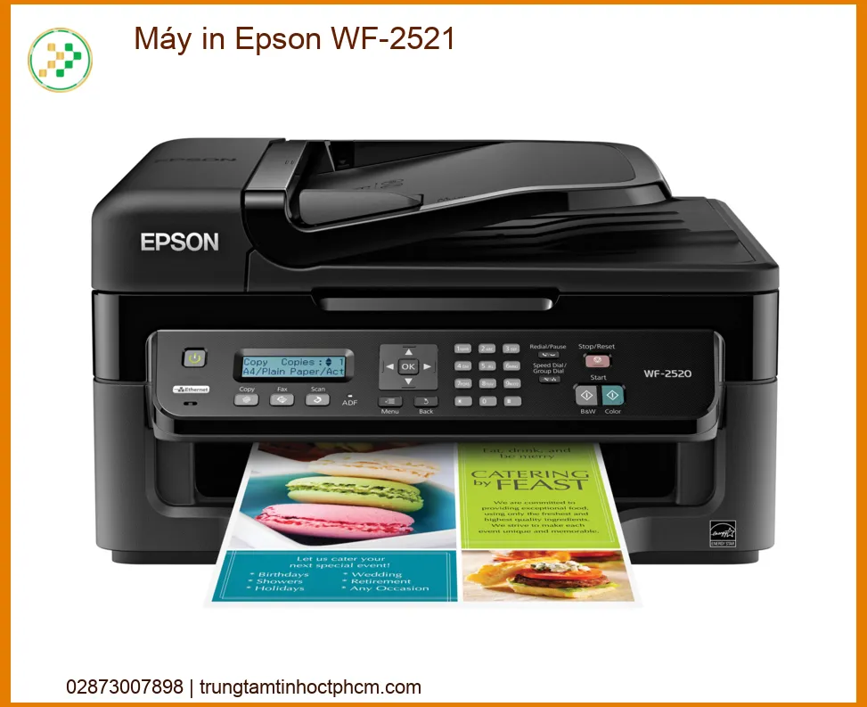 Máy in Epson WF-2521 - Đơn vị sửa chữa máy in Epson uy tín, lấy liền TPHCM