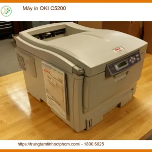 Máy in OKI C5200 - Giải Pháp In Ấn Màu Chuyên Nghiệp Cho Doanh Nghiệp Nhỏ