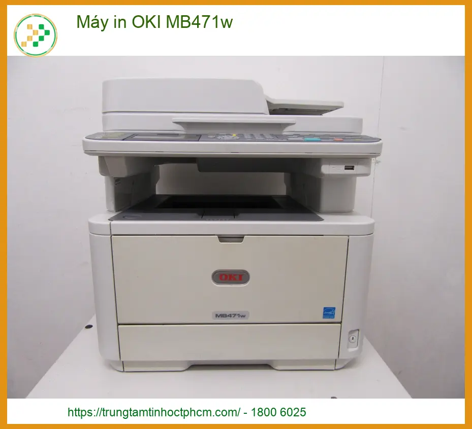 🚀 NÂNG TẦM HIỆU SUẤT VĂN PHÒNG VỚI MÁY IN OKI MB471W 🖨️ Bạn đang tìm kiếm giải pháp in ấn đa năng, bền bỉ và kết nối
