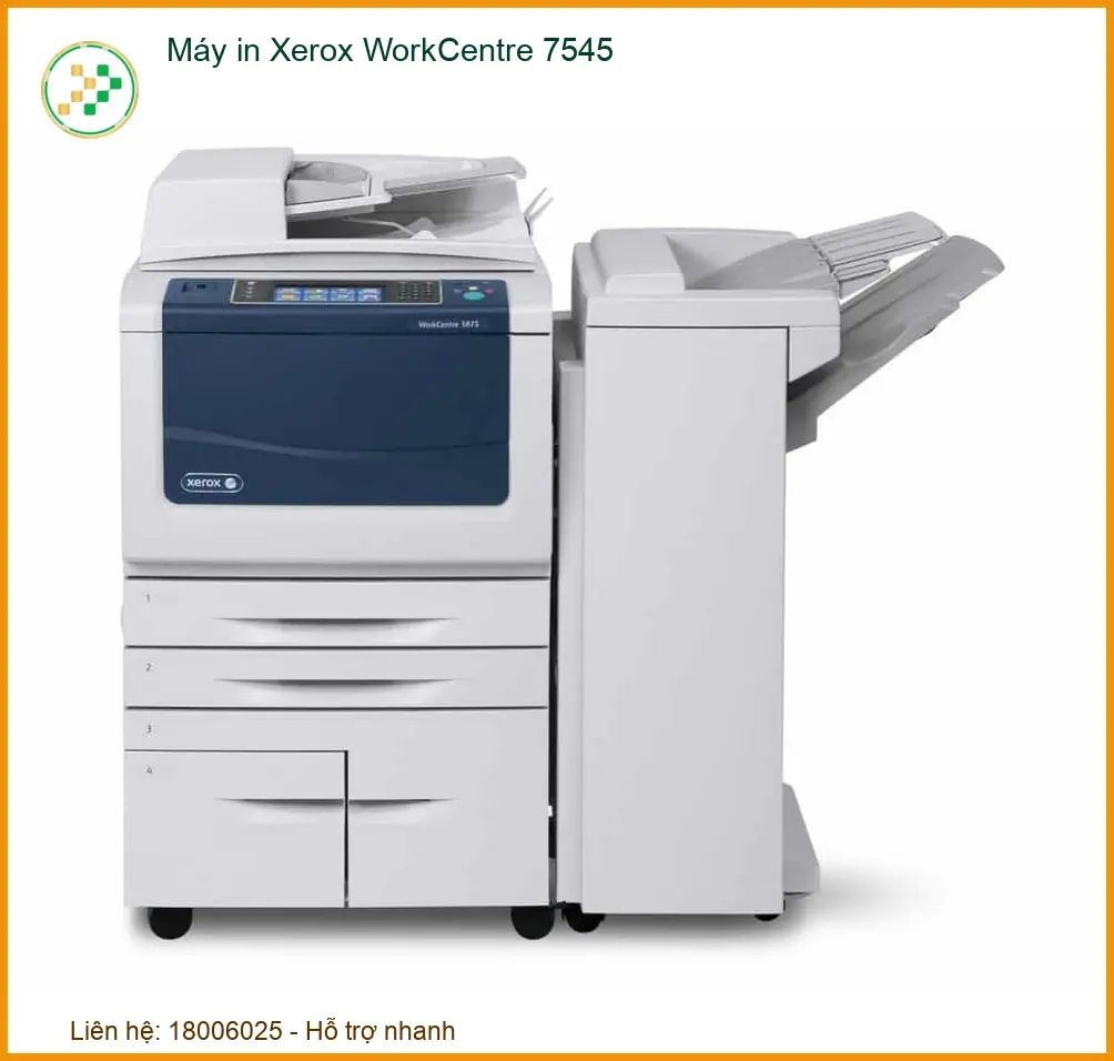 🚀 NÂNG CẤP HIỆU SUẤT VĂN PHÒNG VỚI XEROX WORKCENTRE 7545! 🏢 Bạn đang tìm kiếm giải pháp in ấn đa năng, bền bỉ và tiết