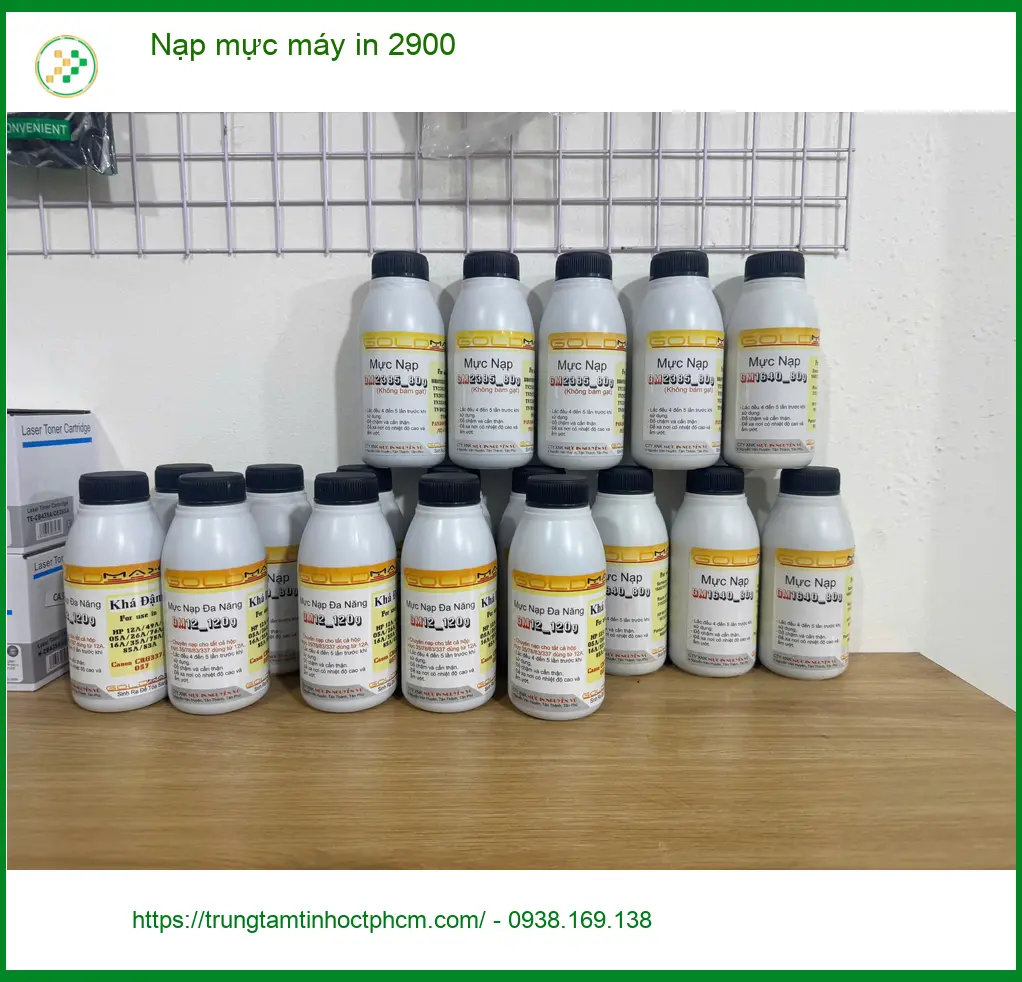 Chị Thảo tìm cửa hàng nạp mực máy in 2900 Quận Tân Bình giá rẻ ảnh thực tế 2