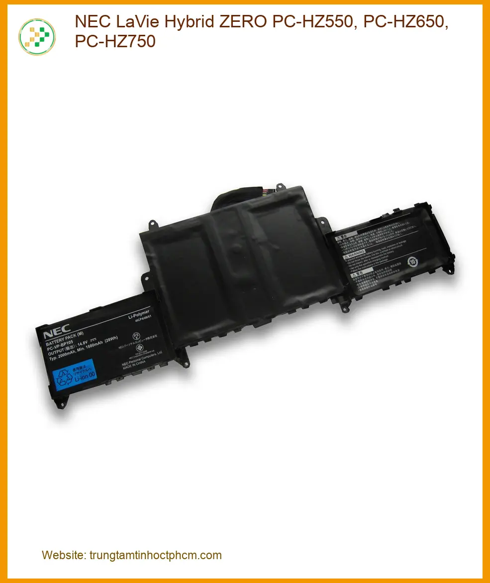Pin Laptop Nec LaVie Hybrid ZERO - Thay Pin TPHCM | Giá Rẻ Lấy Liền