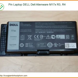 Pin laptop Dell Alienware M17x R3, R4 - Địa chỉ thay pin lấy ngay TPHCM