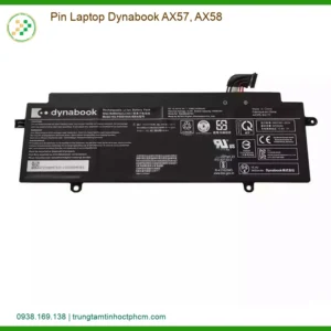 Pin Laptop Dynabook Ax57, Ax58 Chính Hãng - Trung Tâm Thay Thế Lấy Liền