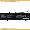 Pin Laptop MSI Crosshair 15, 16 - Địa chỉ thay pin uy tín TPHCM