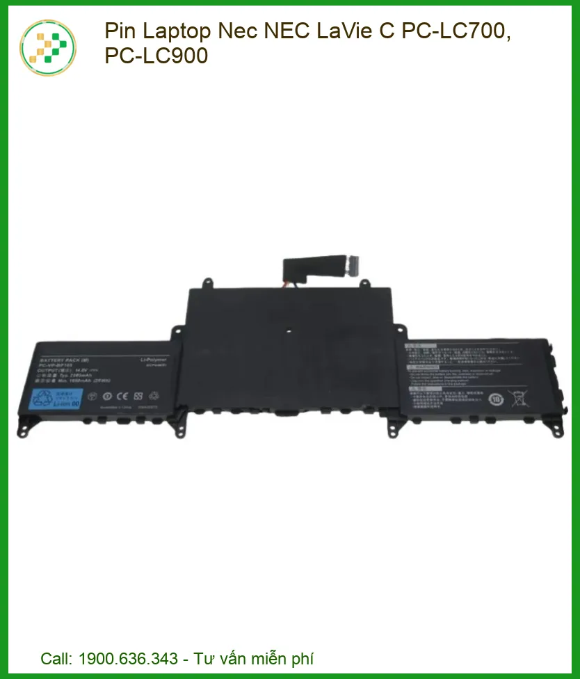 Pin Laptop Nec LaVie C PC-LC700, PC-LC900 Chính Hãng - Thay Pin Tận Nơi, Lấy Liền, Bảo Hành Uy Tín