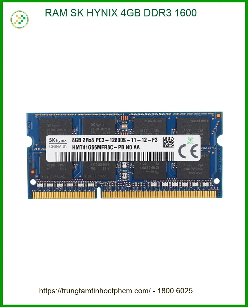 RAM Laptop SK Hynix 4GB DDR3 1600 - Lắp Đặt Tận Nơi - Uy Tín TPHCM