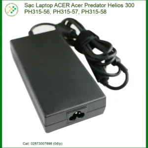 Sạc Laptop ACER Acer Predator Helios 300 PH315-56, PH315-57, PH315-58 - Mua Sạc Chính Hãng, Uy Tín, Lấy Liền Tại TPHCM