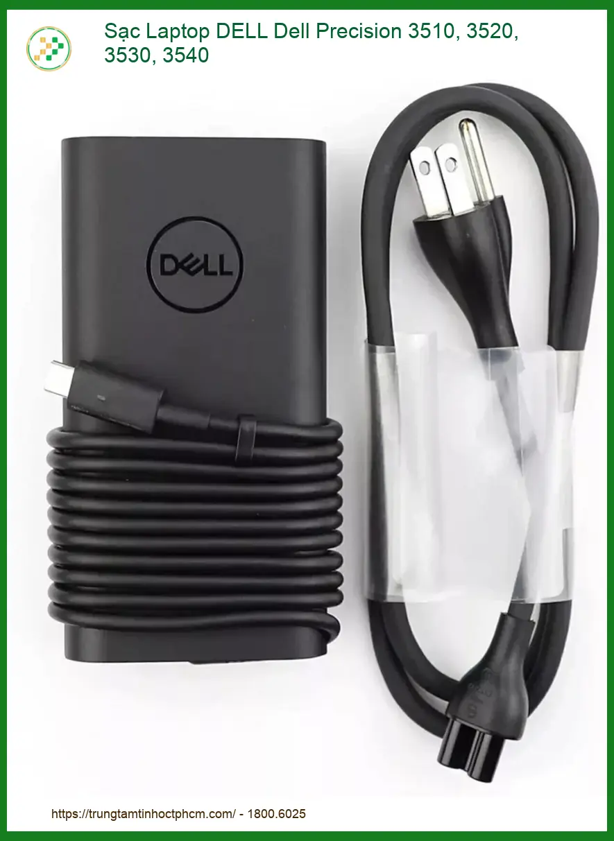 ⚡️ PIN YẾU? SẠC CHẬP CHỜN? ĐỪNG ĐỂ GIÁN ĐOẠN CÔNG VIỆC! 💻 Sạc Laptop DELL Precision 3510, 3520, 3530, 3540 zin chính h