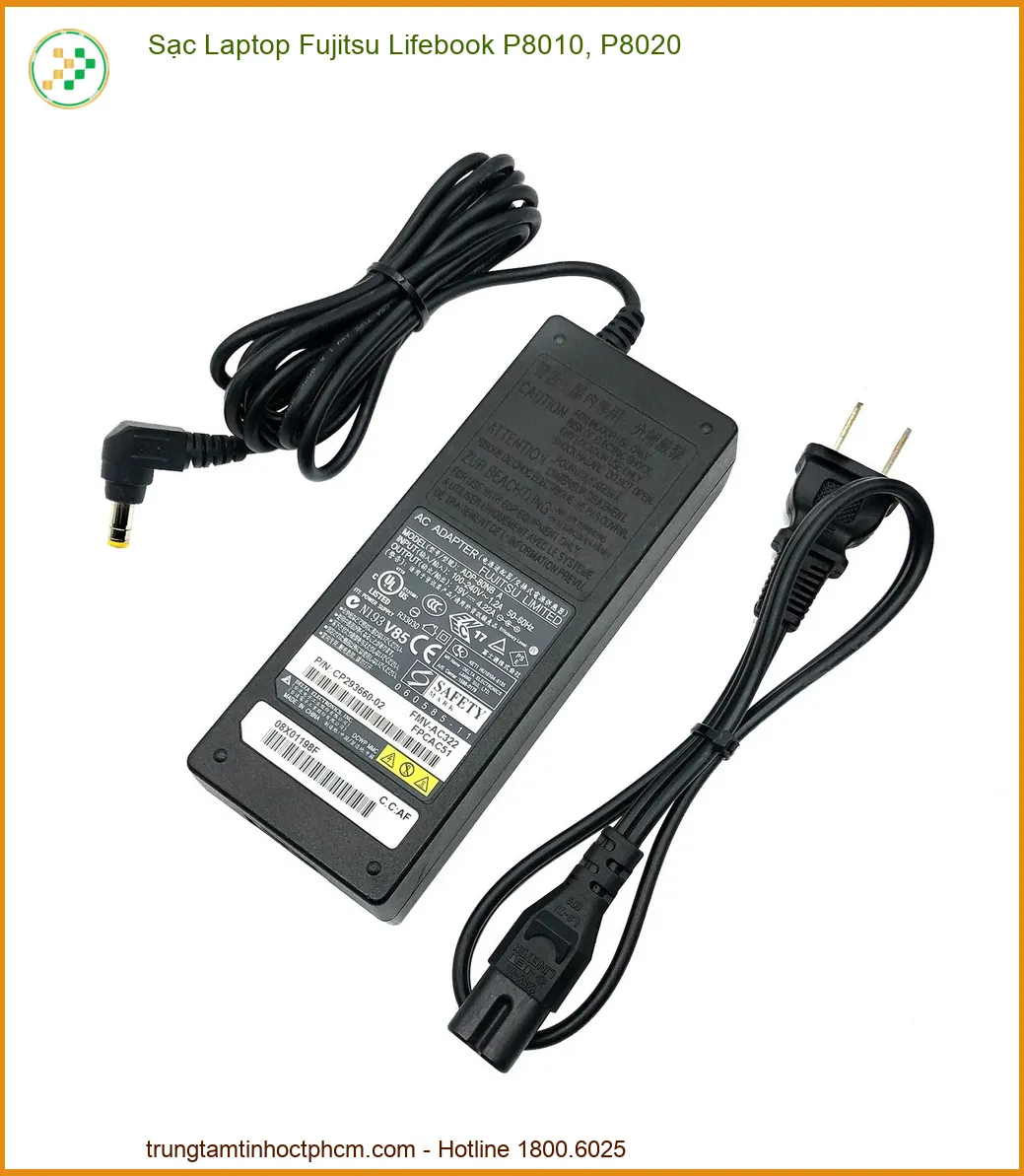 Sạc Laptop Fujitsu Lifebook P8010, P8020 - Giá Tốt, Lấy Liền Tại TPHCM