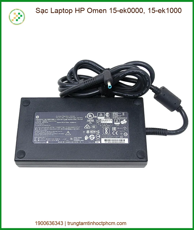 Sạc Laptop HP Omen 15-ek0000, 15-ek1000