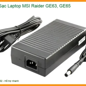Sạc Laptop MSI Raider GE63, GE65 - Thay Zin Chính Hãng, Lấy Liền Tại Chỗ