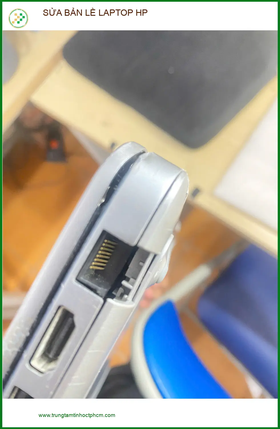 Anh Tuấn và nỗi lo bản lề HP gãy