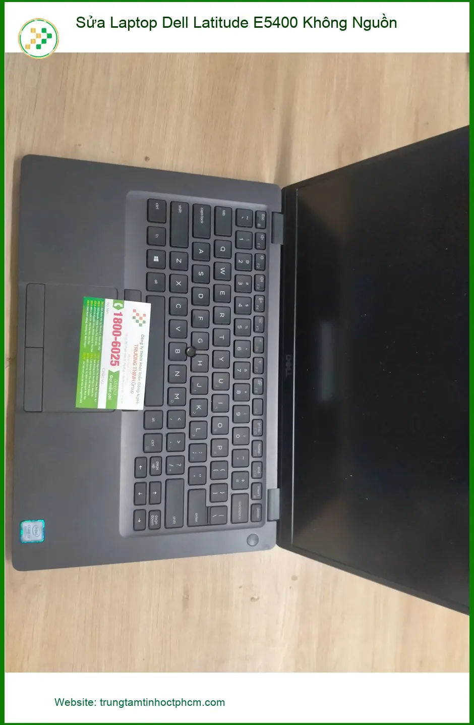 Anh Đạt kỹ sư sửa laptop Dell Latitude E5400 không nguồn ở Quận 12 ảnh thực tế 2