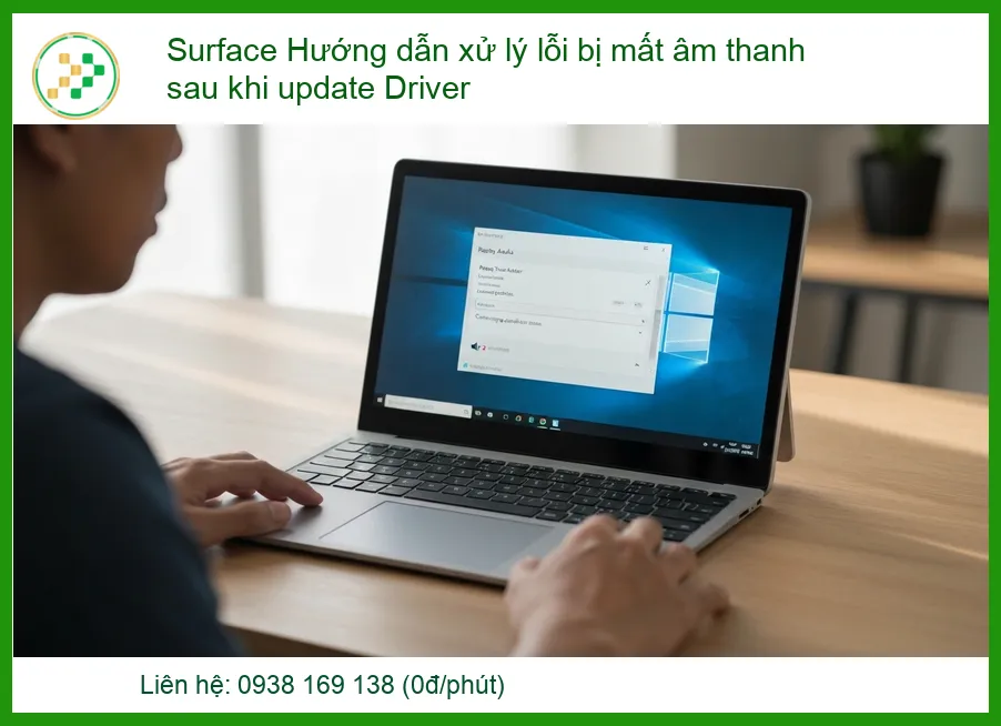 Surface Mất Âm Thanh Sau Khi Cập Nhật Driver? Hướng Dẫn Xử Lý Từ A-Z!