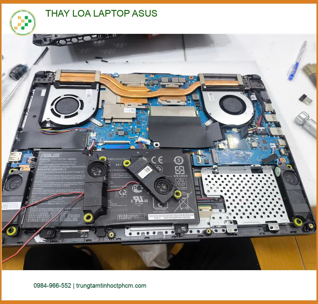 Bảng giá thay loa laptop Asus tại Trường Thịnh